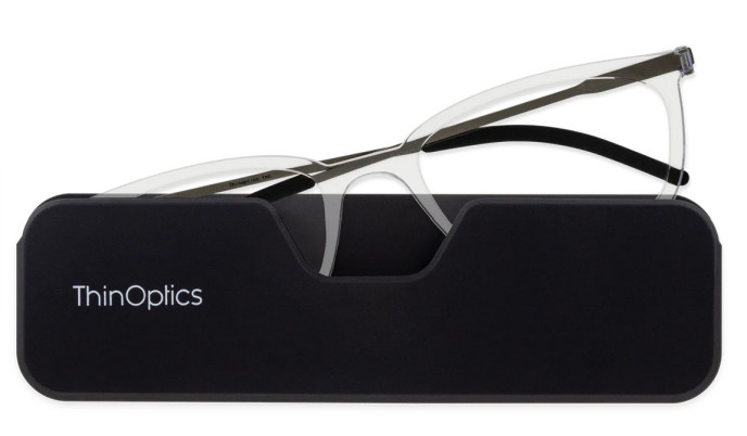 detail ThinOptics Brýle Connect + plastové pouzdro