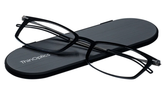 detail ThinOptics Brýle Brooklyn + pouzdro Milano