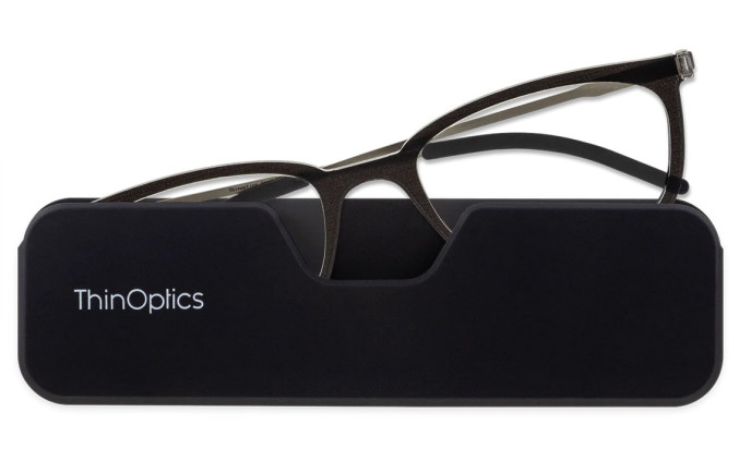 detail ThinOptics Brýle Connect + plastové pouzdro