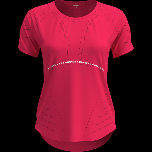 detail Dámské tričko CRAZY CRAZY T-SHIRT LASER WOMAN