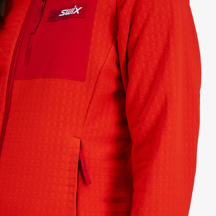 detail Dámská mikina Swix Mikina na zip Surmount Stormfleece