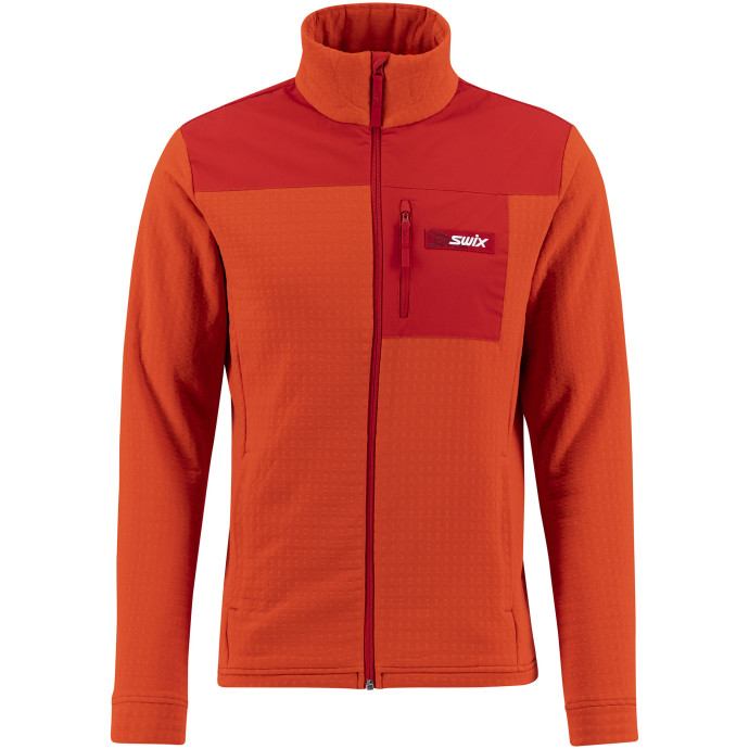 detail Pánská mikina Swix Mikina na zip Surmount Stormfleece