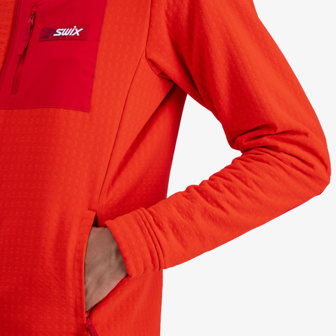 detail Pánská mikina Swix Mikina na zip Surmount Stormfleece