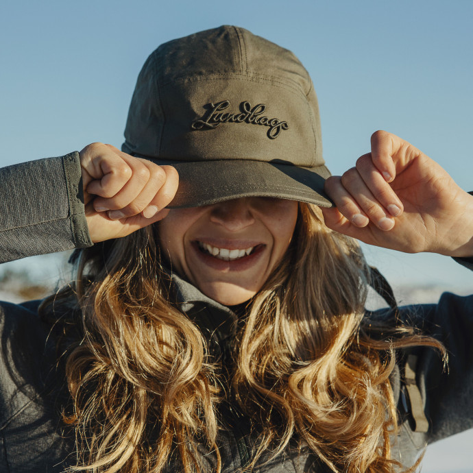 detail Lundhags Kšiltovka Habe Pile Trapper