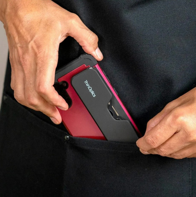 detail ThinOptics Brýle Connect + plastové pouzdro