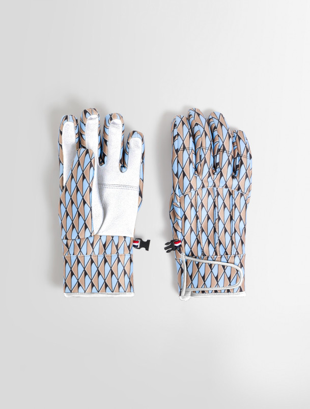 detail Dámské rukavice Fusalp GLACIER W PRINT