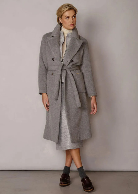 detail Dámský kabát Luis Trenker LUALISSA FLUFFY