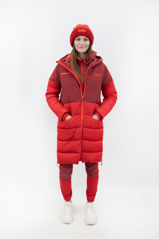 detail Dámský kabát Swix Péřový kabát Horizon Down