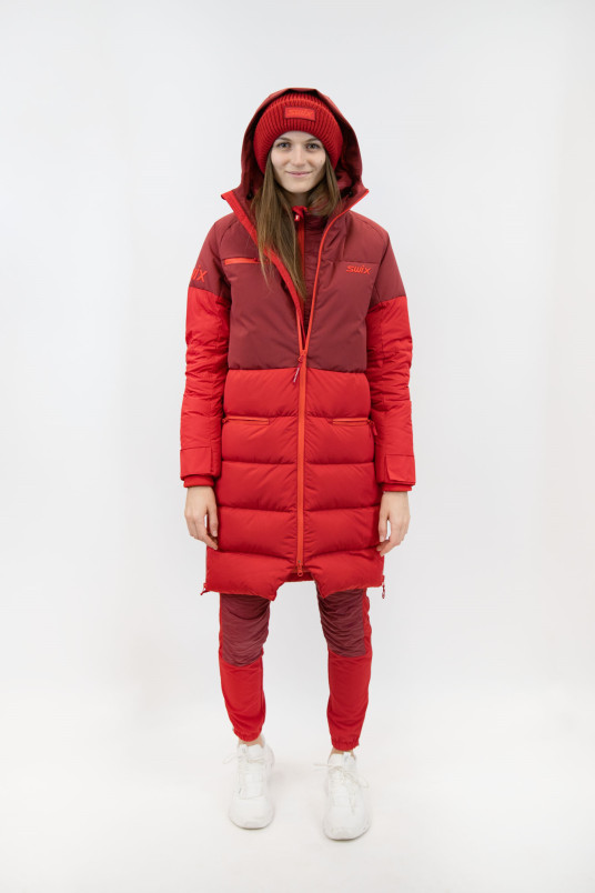 detail Dámský kabát Swix Péřový kabát Horizon Down