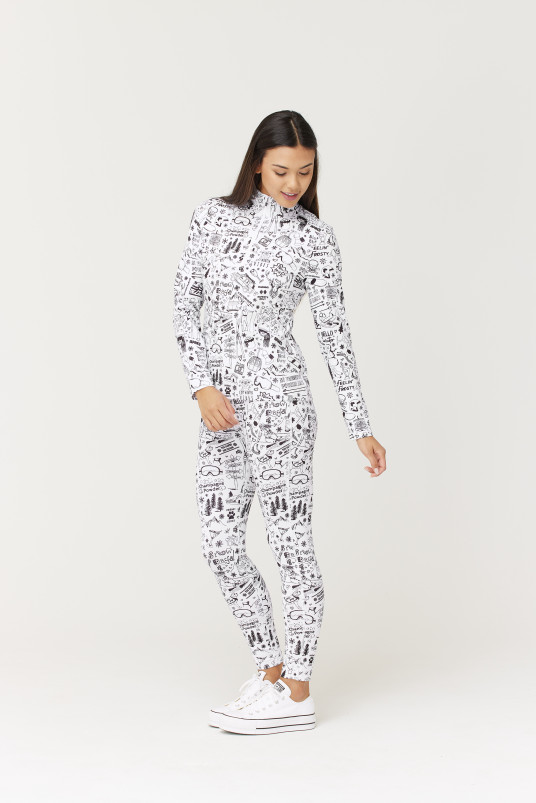 detail Dámský rolák Krimson Klover Graffiti Top