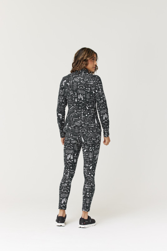 detail Dámské legíny Krimson Klover Graffiti Legging