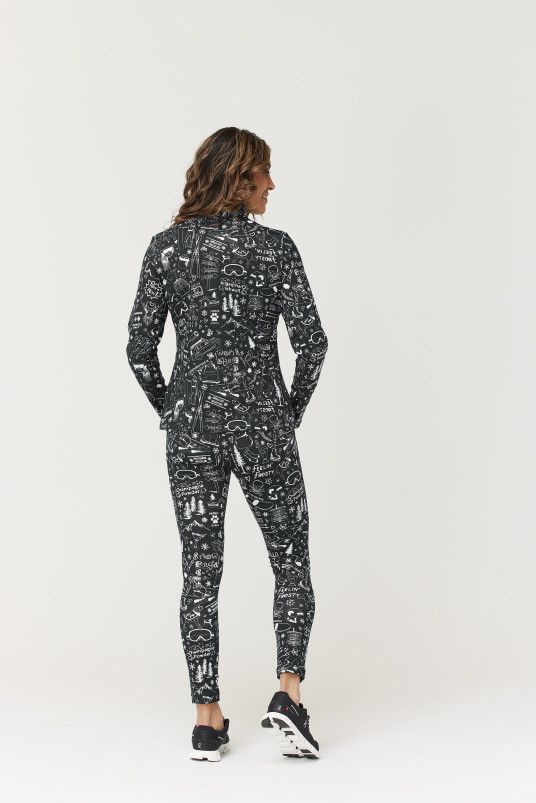 detail Dámské legíny Krimson Klover Graffiti Legging