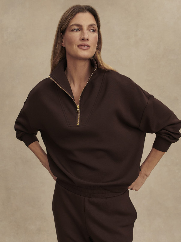 detail Dámská mikina Varley Hawley Half Zip Sweat