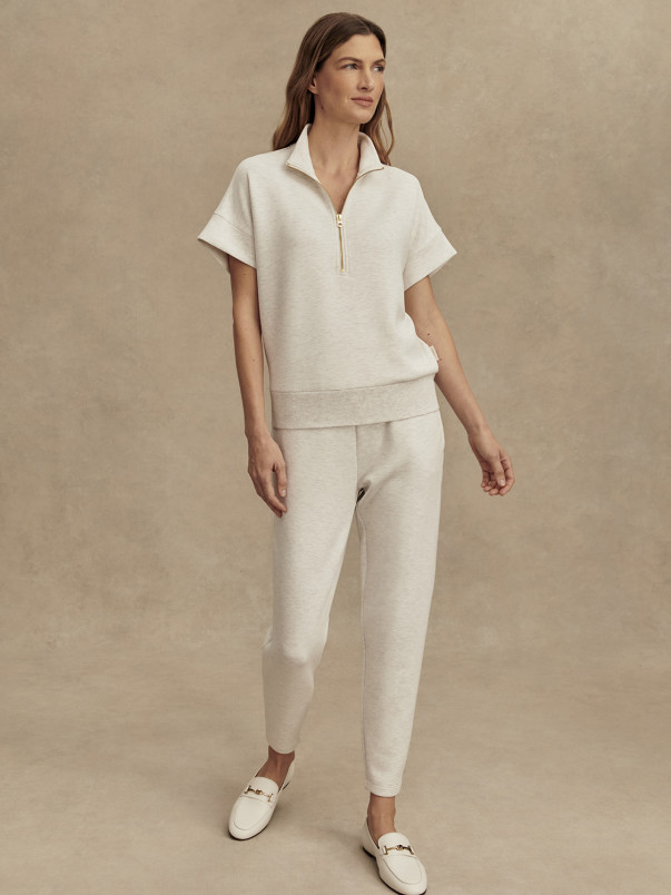 detail Dámská mikina Varley Ritchie Short Sleeve Sweat