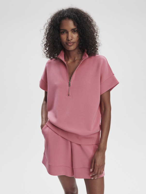 detail Dámská mikina Varley Ritchie Short Sleeve Sweat