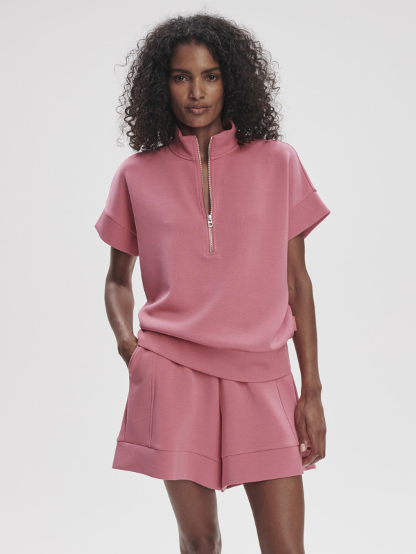 detail Dámská mikina Varley Ritchie Short Sleeve Sweat