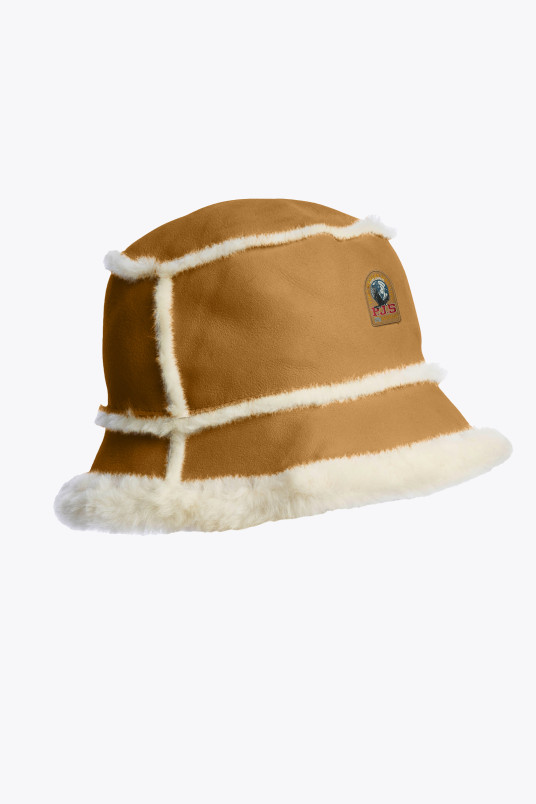 detail Dámské KLOBOUKY Parajumpers SHEARLING BUCKET HAT