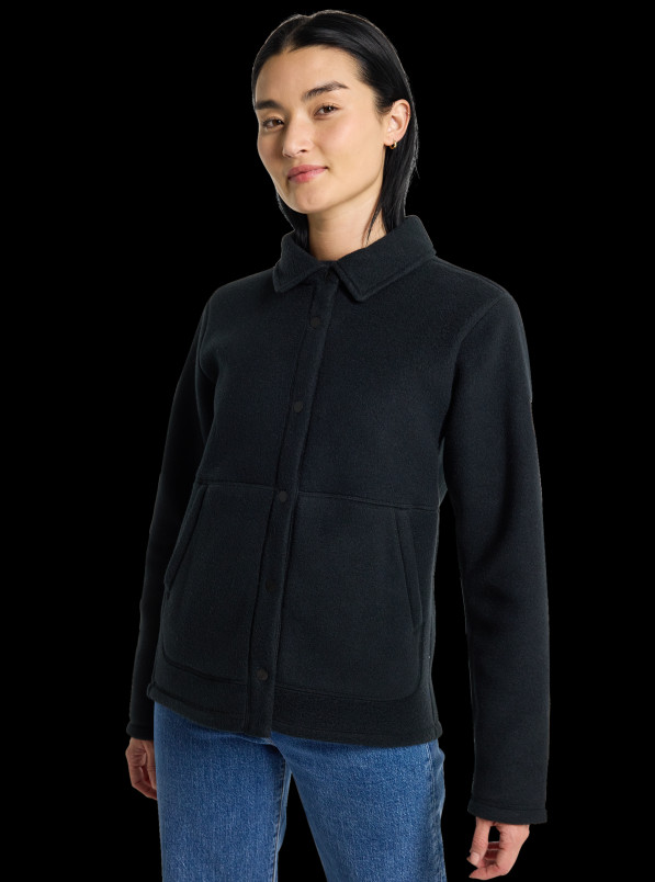 detail Dámské košile Burton Cinder Fleece Snap Shirt