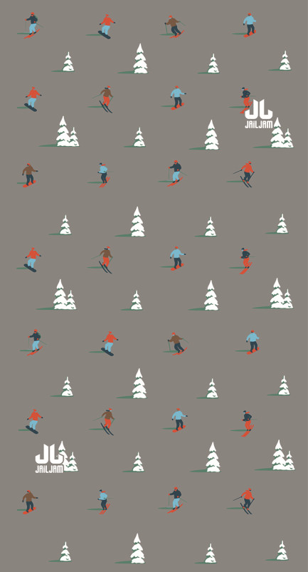 detail Dámské NÁKRČNÍKY Jail Jam MULTIFUNC. NECKWARMER