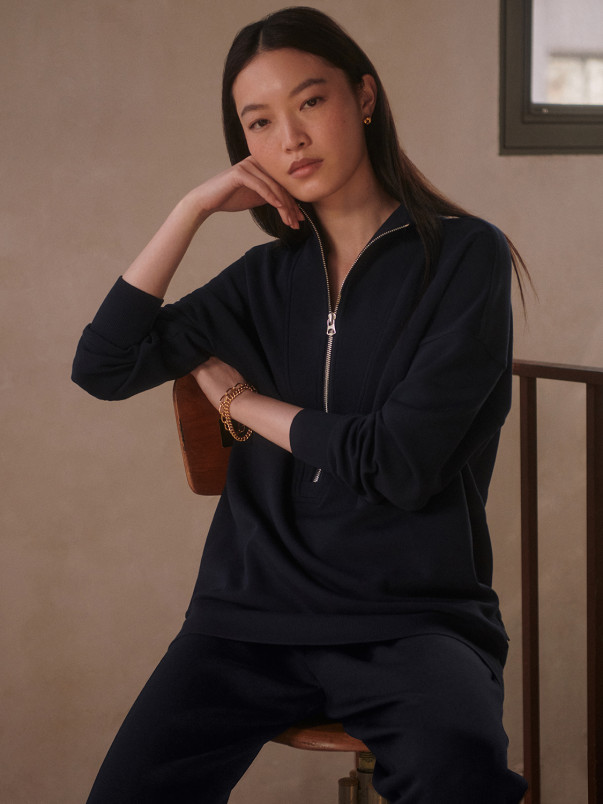 detail Dámská mikina Varley Masie Longline Sweat