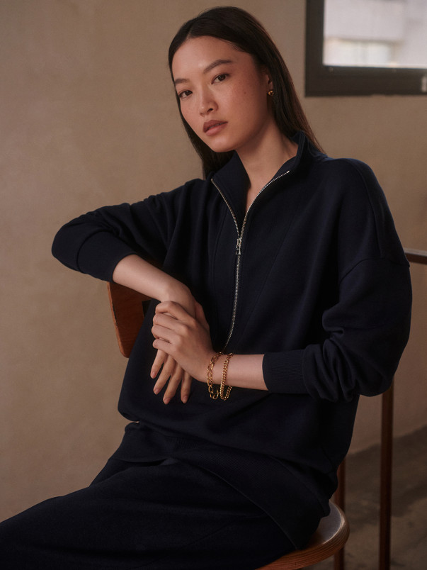 detail Dámská mikina Varley Masie Longline Sweat