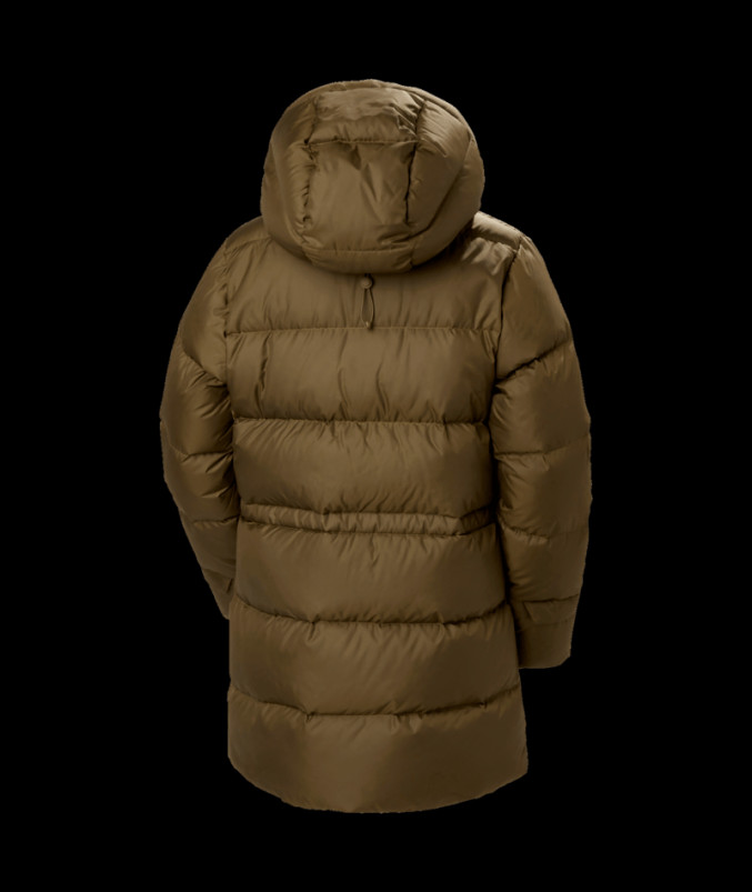 detail Dámský kabát Helly Hansen W ESSENCE DOWN PARKA