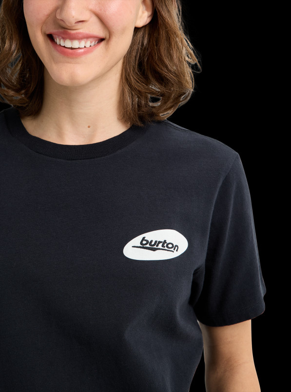 detail Burton Heavyweight Logo Short Sleeve T-Shirt