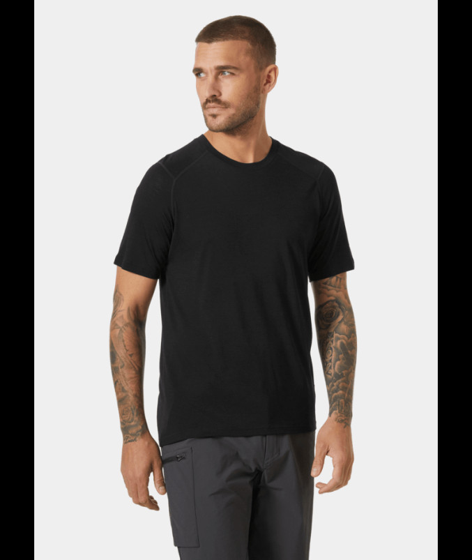 detail Pánské tričko Helly Hansen HH DURAWOOL T-SHIRT